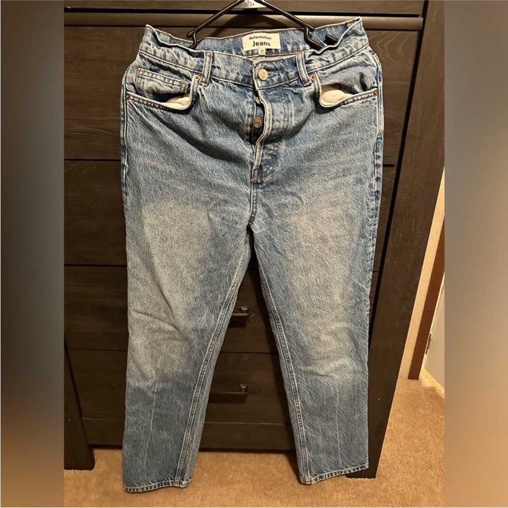 Reformation Straight Leg Jeans